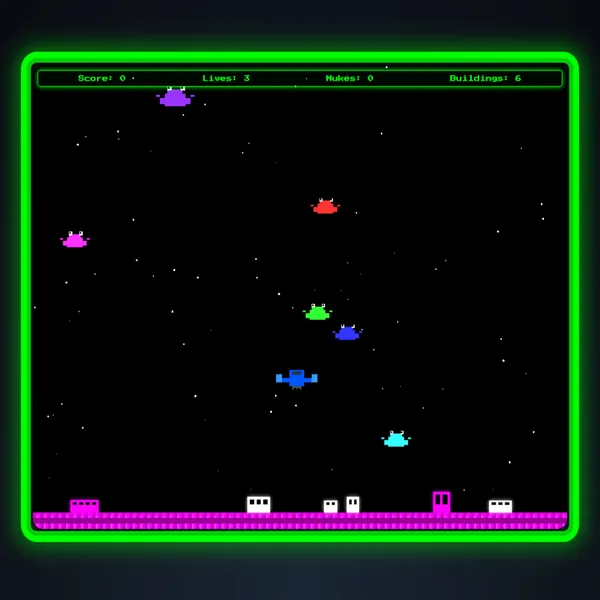 Galactic Invaders cover art